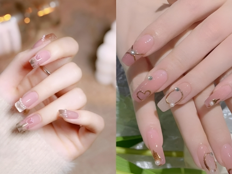 15+ Mẫu nail móng vuông đẹp cho mọi cô nàng