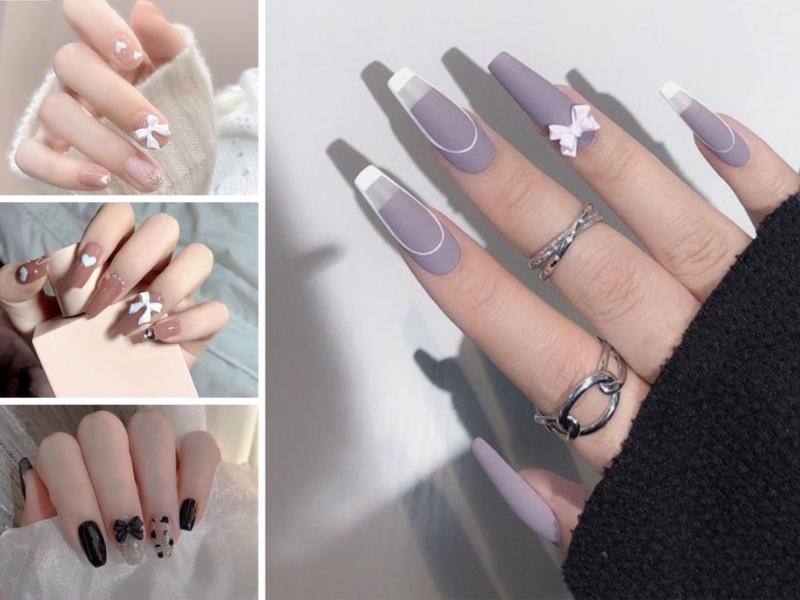 15+ Mẫu nail móng vuông đẹp cho mọi cô nàng