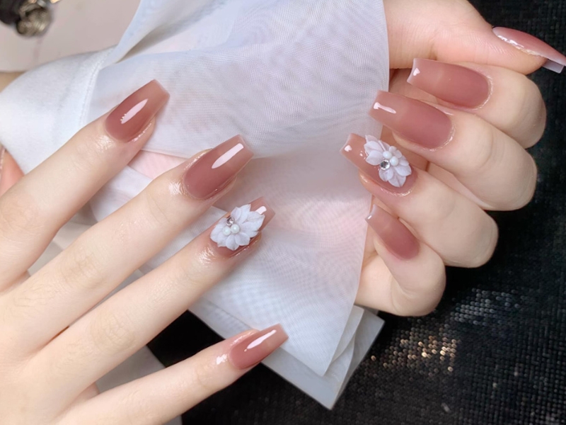 15+ Mẫu nail móng vuông đẹp cho mọi cô nàng