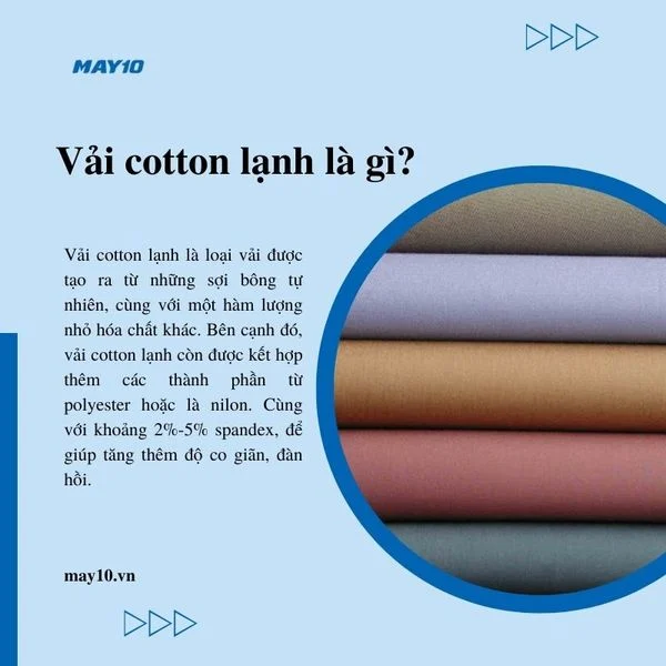 Vải cotton lạnh là gì? Từ A-Z thông tin cần biết về vải cotton lạnh