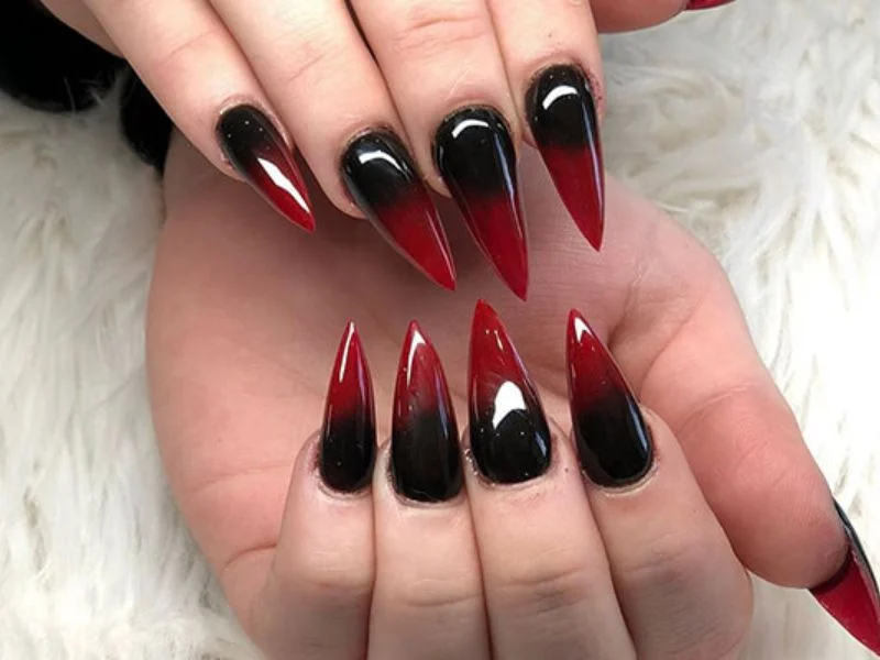 Khám phá những mẫu nail màu đỏ rượu cực đẹp và quý phái