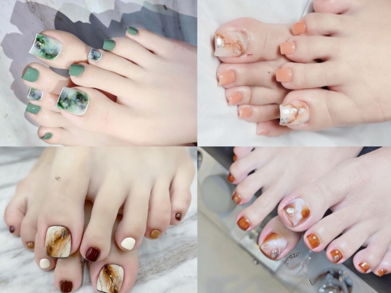 Xem ngay 20+ mẫu nail chân vẽ thời thượng hiện đại nhất