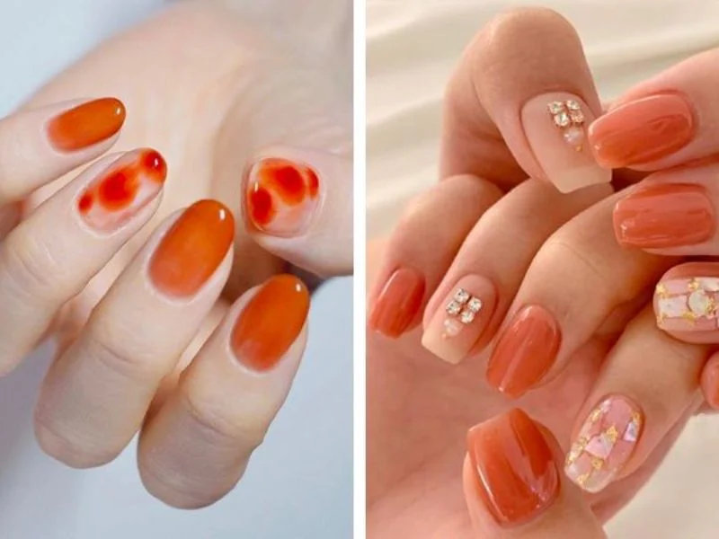 Khám phá những mẫu nail màu đỏ rượu cực đẹp và quý phái