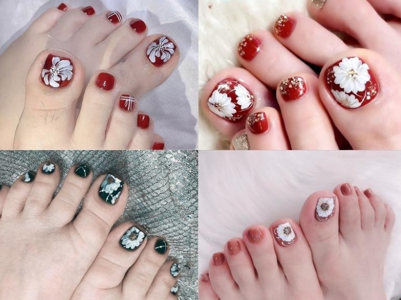 Xem ngay 20+ mẫu nail chân vẽ thời thượng hiện đại nhất