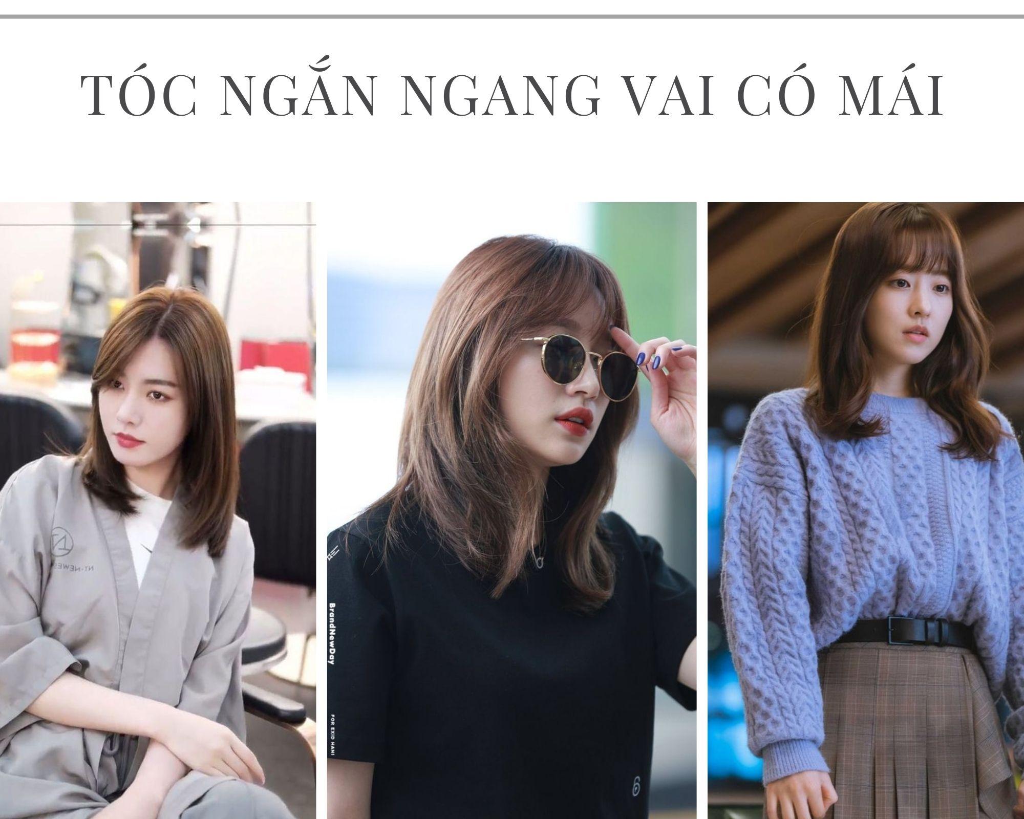 Tóc ngắn ngang vai: Top 35 kiểu đẹp nhất dẫn đầu xu hướng hiện nay