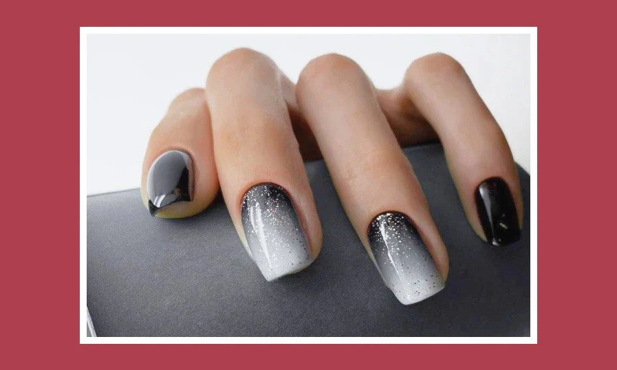 Những mẫu nail đen trắng cute, dễ thương giúp bạn tự tin xuống phố