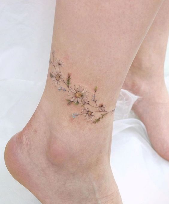 150 hình xăm hoa mini cho những vị trí đẹp nhất - Genztattoo