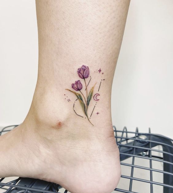 150 hình xăm hoa mini cho những vị trí đẹp nhất - Genztattoo