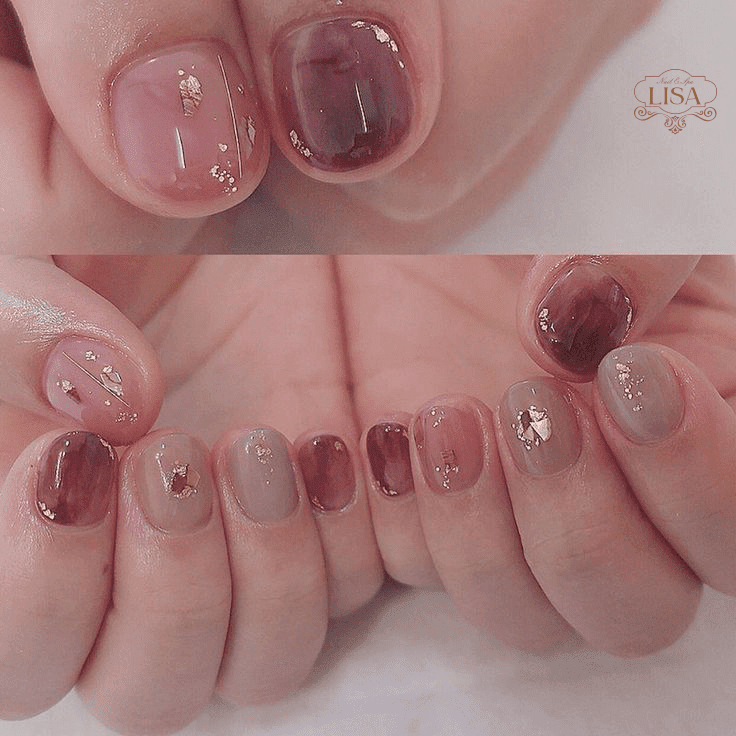 50+ Mẫu Nail Màu Hồng Thạch Đẹp hottrend Cho Các Nàng