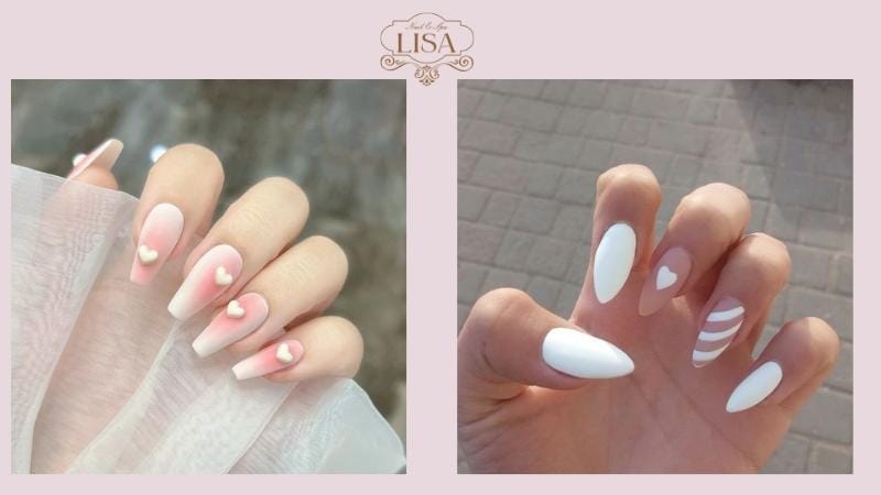 101+ Mẫu nail màu trắng sữa đẹp tôn da cực xinh cho nàng