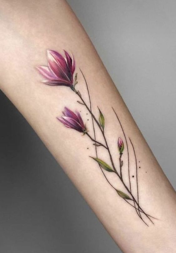 150 hình xăm hoa mini cho những vị trí đẹp nhất - Genztattoo