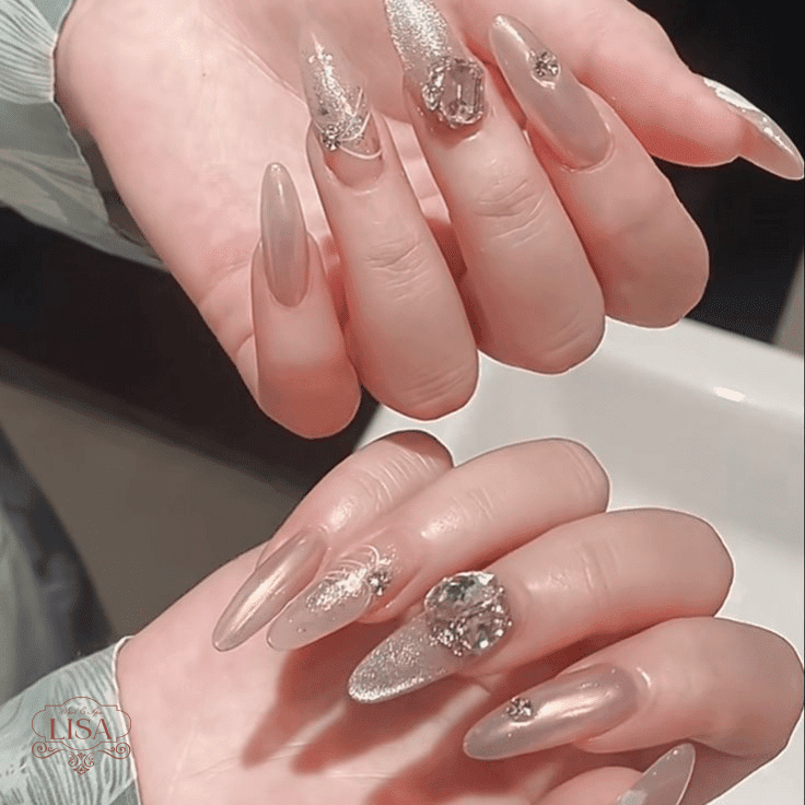 50+ Mẫu Nail Màu Hồng Thạch Đẹp hottrend Cho Các Nàng