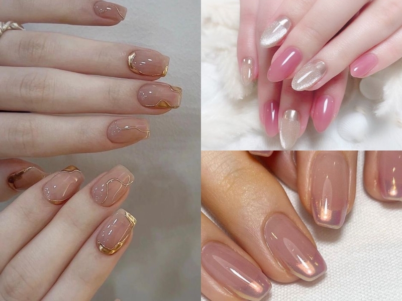 Tổng hợp những mẫu nail hồng đáng yêu hot trend hiện nay