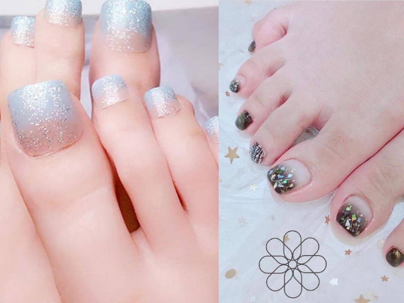 18+ Mẫu nail chân trắng đơn giản thu hút nhất