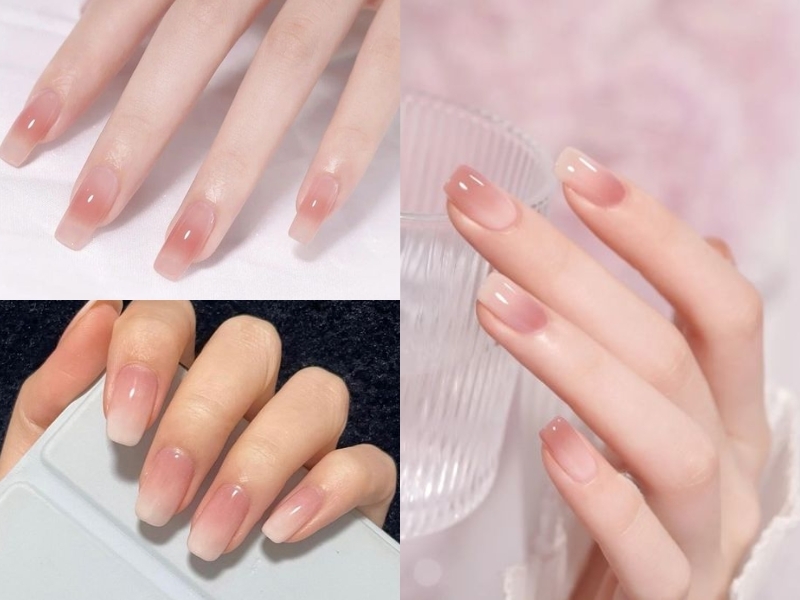 Tổng hợp những mẫu nail hồng đáng yêu hot trend hiện nay