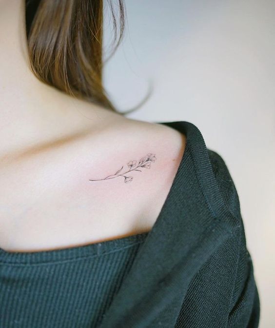 Top 500 hình xăm mini ở vai cực chất cho nam và nữ - Genztattoo