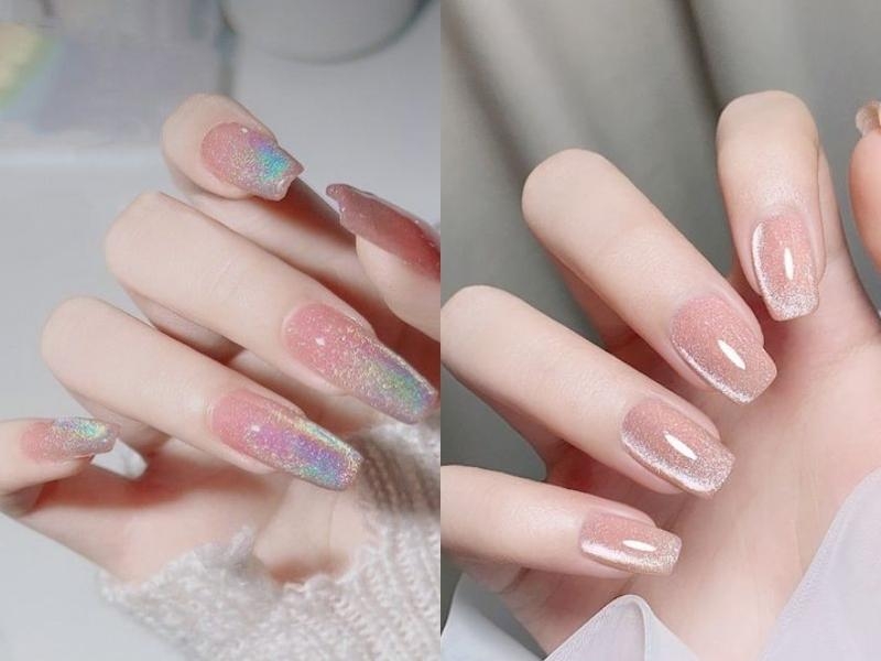 Tổng hợp những mẫu nail hồng đáng yêu hot trend hiện nay