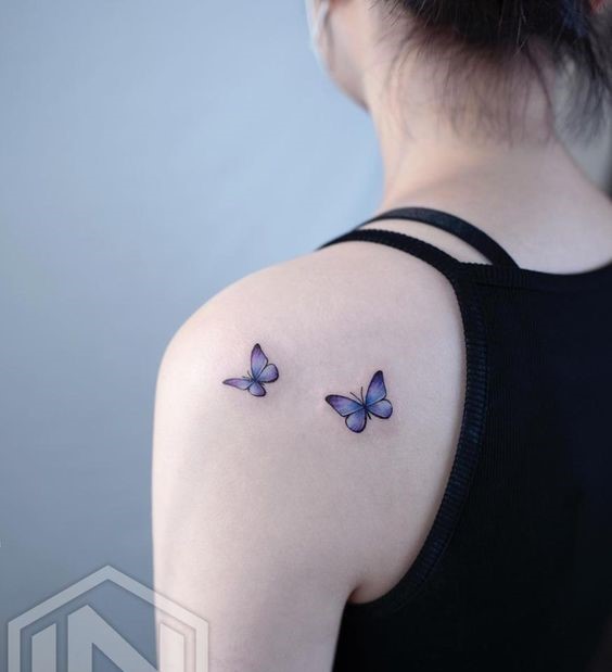 Top 500 hình xăm mini ở vai cực chất cho nam và nữ - Genztattoo