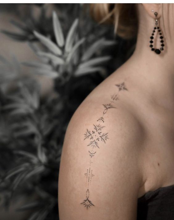 Top 500 hình xăm mini ở vai cực chất cho nam và nữ - Genztattoo