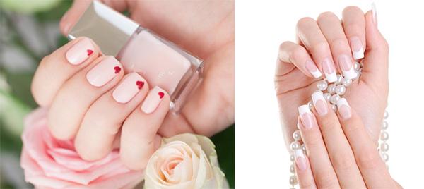 Nail trắng: Top 25 kiểu nail đẹp đơn giản sang trọng hot nhất hiện nay