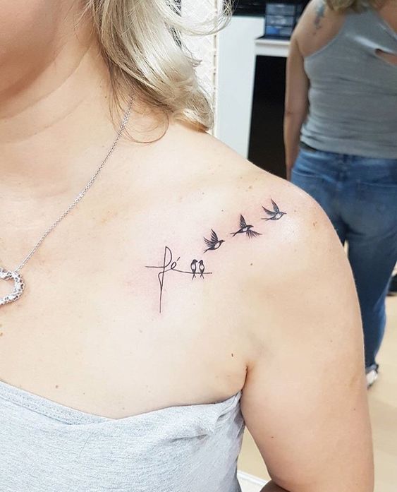 Top 500 hình xăm mini ở vai cực chất cho nam và nữ - Genztattoo