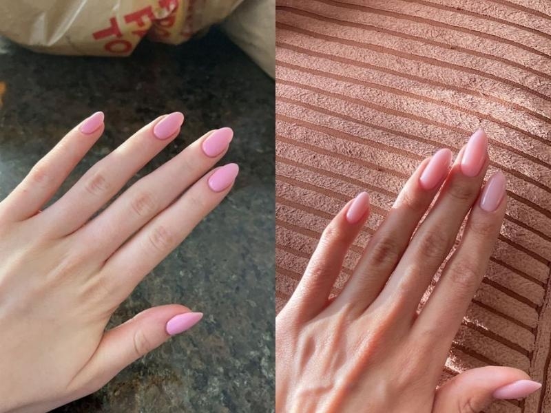 Tổng hợp những mẫu nail hồng đáng yêu hot trend hiện nay