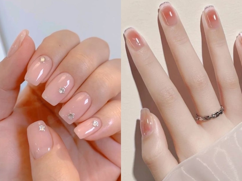 Tổng hợp những mẫu nail hồng đáng yêu hot trend hiện nay