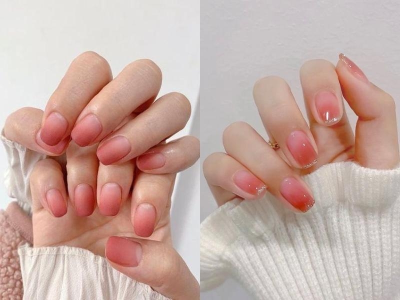 Tổng hợp những mẫu nail hồng đáng yêu hot trend hiện nay