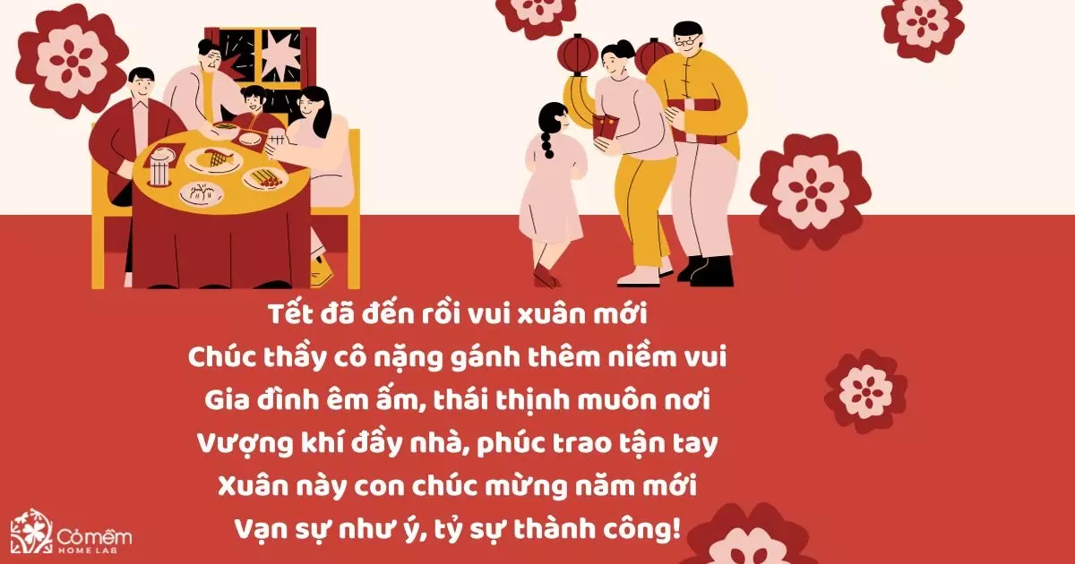 Top những bài thơ chúc tết ấn tượng chào mừng năm mới