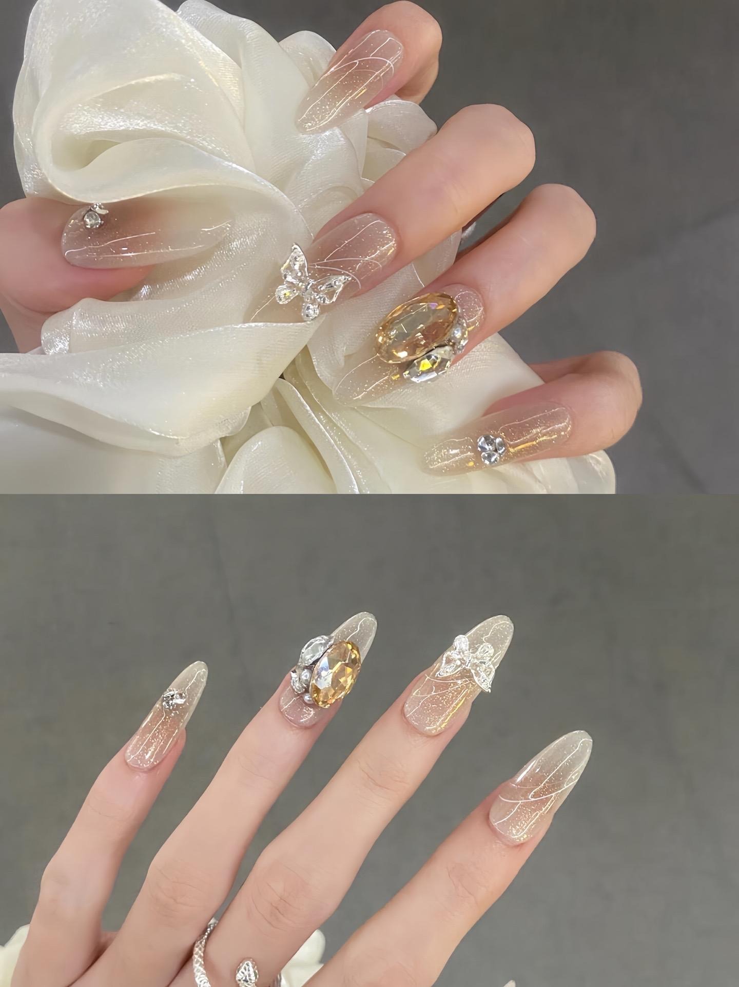 50+ Mẫu Nail Trong Suốt “Cực Phẩm” Khiến Bạn Ngỡ Ngàng