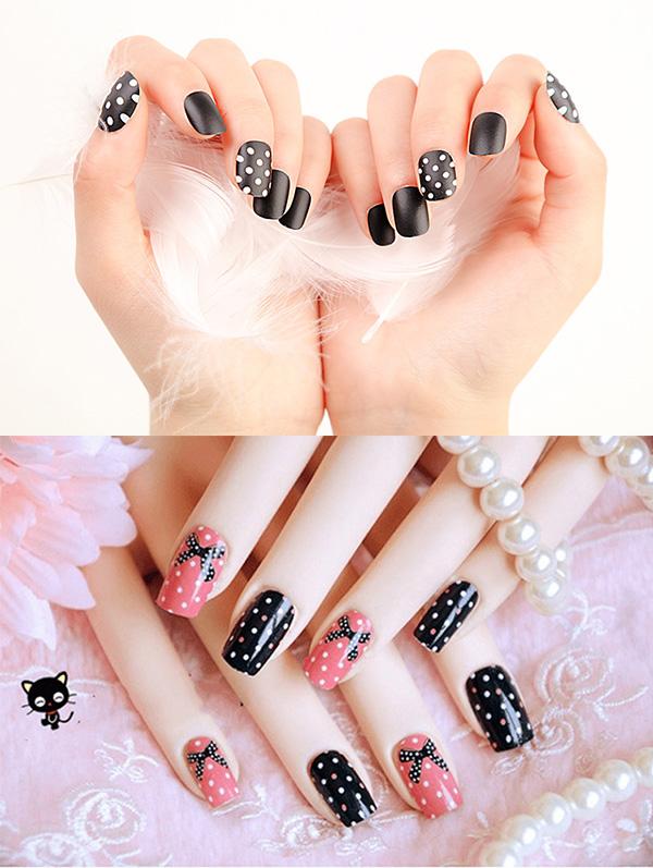 15 Kiểu nail màu đen sang chảnh đẹp đơn giản hot nhất hiện nay