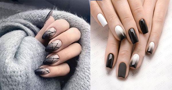 15 Kiểu nail màu đen sang chảnh đẹp đơn giản hot nhất hiện nay