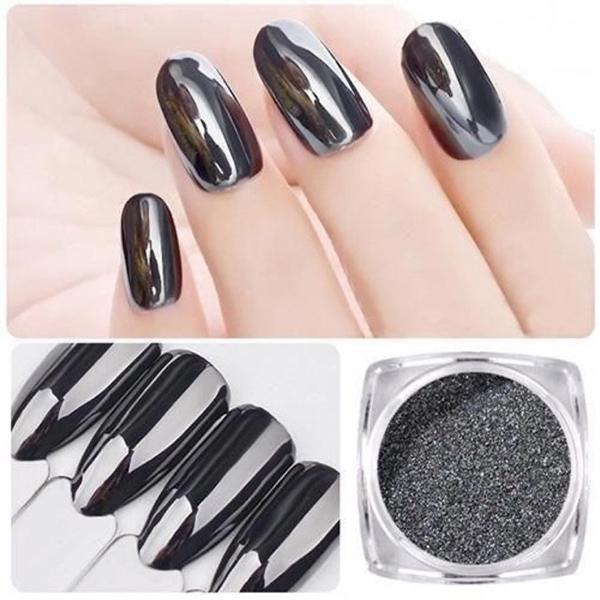 15 Kiểu nail màu đen sang chảnh đẹp đơn giản hot nhất hiện nay