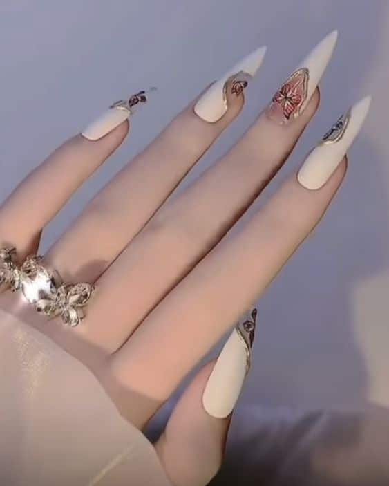 Tổng Hợp 20 Mẫu Nail Nhọn Đẹp Sành Điệu Cho Các Nàng