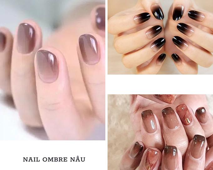 Nail ombre: Top 25 kiểu đẹp trẻ trung được yêu thích nhất hiện nay