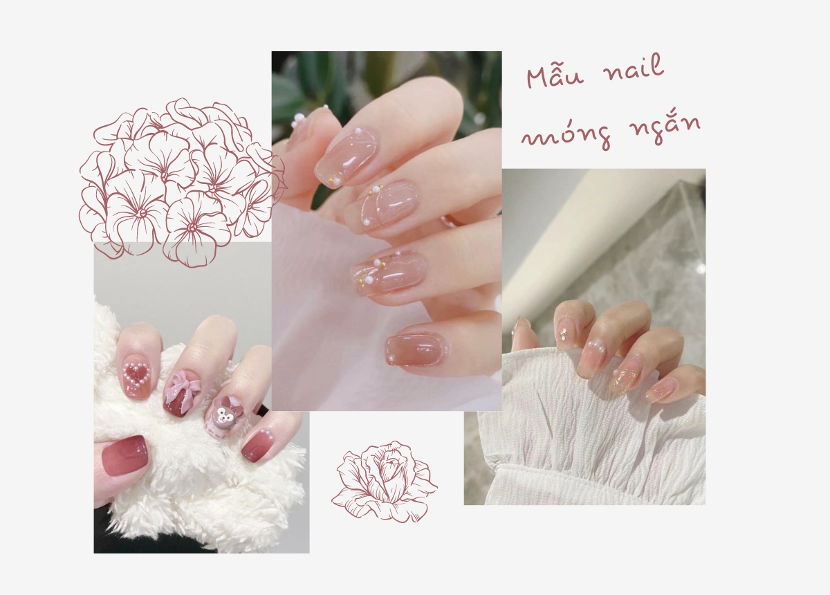 Bí Quyết Chọn Mẫu Nail Phù Hợp Với Móng Ngắn: Đơn Giản Mà Sang Trọng