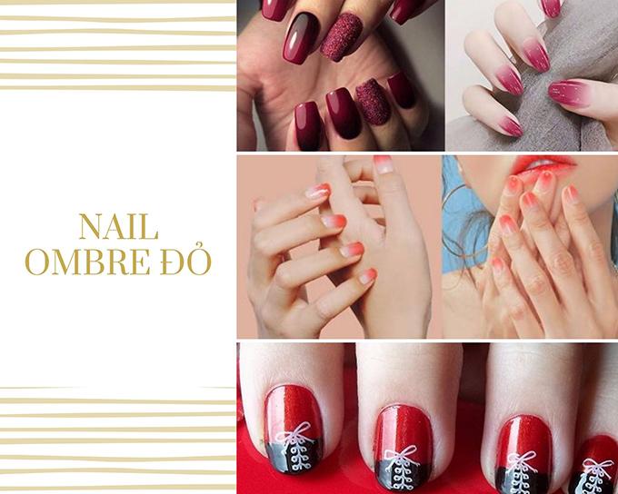 Nail ombre: Top 25 kiểu đẹp trẻ trung được yêu thích nhất hiện nay