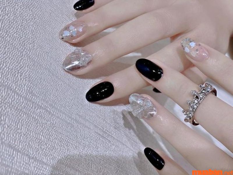 101+ Mẫu nail đen trắng sang trọng, dẫn đầu xu hướng hiện nay