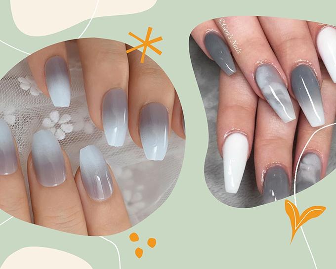 Nail ombre: Top 25 kiểu đẹp trẻ trung được yêu thích nhất hiện nay