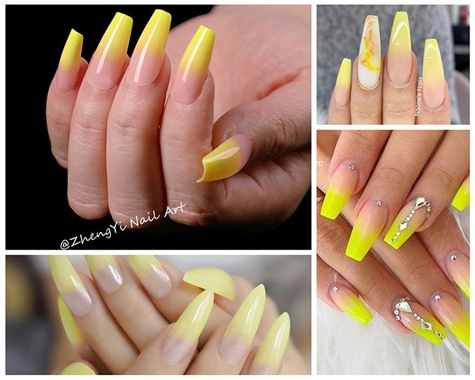 Nail ombre: Top 25 kiểu đẹp trẻ trung được yêu thích nhất hiện nay