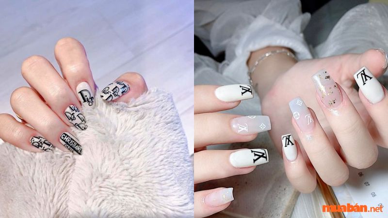 101+ Mẫu nail đen trắng sang trọng, dẫn đầu xu hướng hiện nay