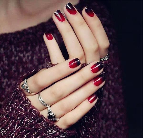 Nail ombre: Top 25 kiểu đẹp trẻ trung được yêu thích nhất hiện nay