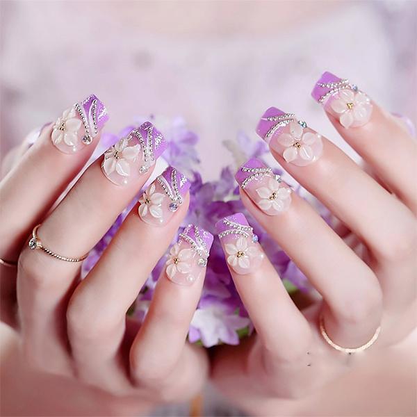 Nail ombre: Top 25 kiểu đẹp trẻ trung được yêu thích nhất hiện nay