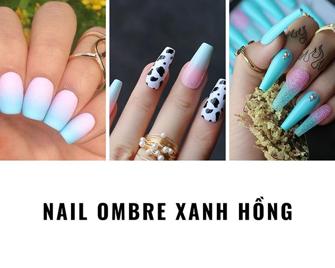 Nail ombre: Top 25 kiểu đẹp trẻ trung được yêu thích nhất hiện nay