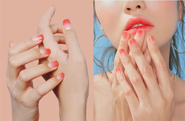 Nail ombre: Top 25 kiểu đẹp trẻ trung được yêu thích nhất hiện nay