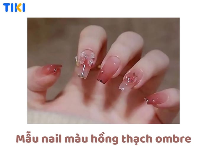 60+ Mẫu Nail Màu Hồng Thạch Nhẹ Nhàng, Quyến Rũ, Theo Đuổi Xu Hướng