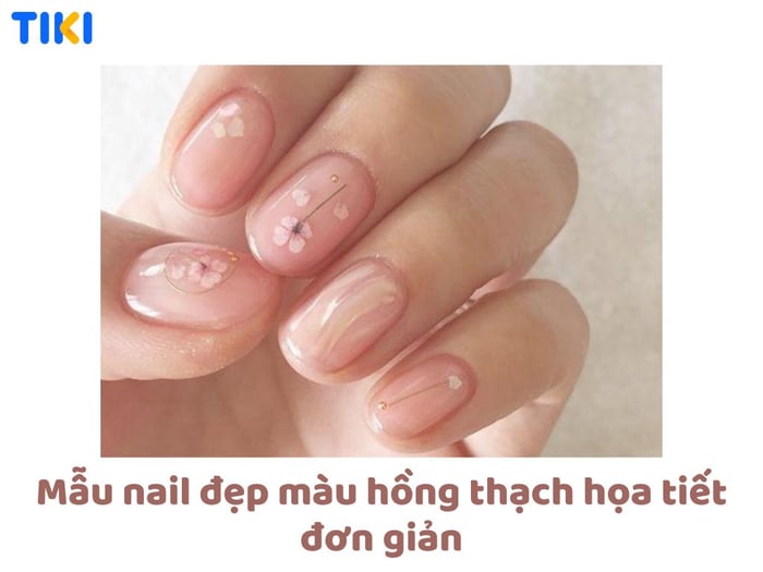 60+ Mẫu Nail Màu Hồng Thạch Nhẹ Nhàng, Quyến Rũ, Theo Đuổi Xu Hướng