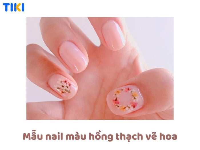 60+ Mẫu Nail Màu Hồng Thạch Nhẹ Nhàng, Quyến Rũ, Theo Đuổi Xu Hướng