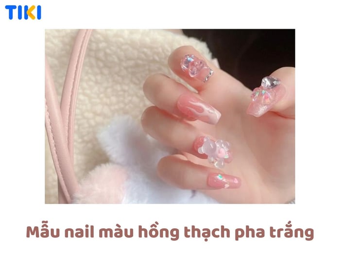 60+ Mẫu Nail Màu Hồng Thạch Nhẹ Nhàng, Quyến Rũ, Theo Đuổi Xu Hướng