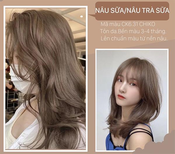 Bảng màu tóc đẹp hot trends dẫn đầu xu hướng năm 2023